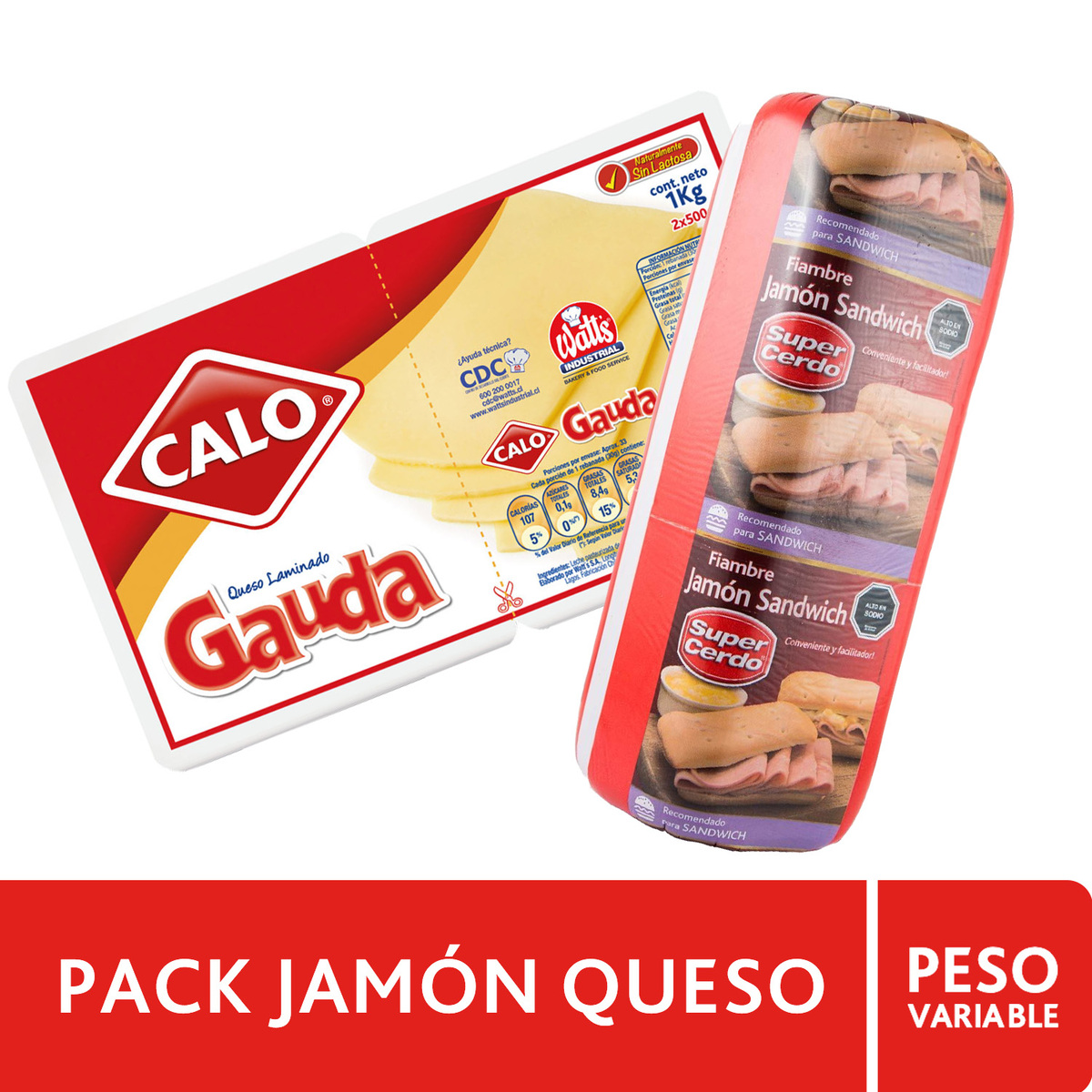 Pack Jamón Queso